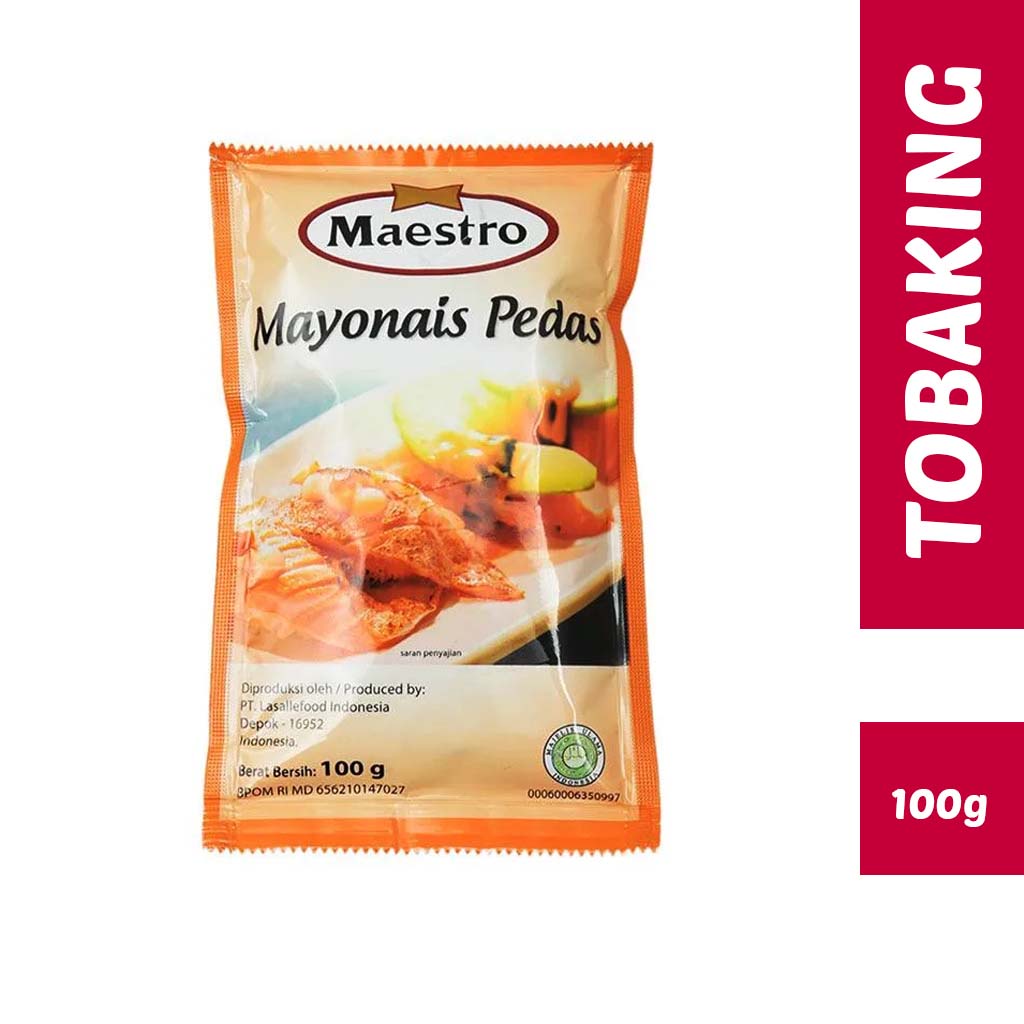 

Maestro mayonais pedas sachet 100gr Mayonaise mayones mayo pedas