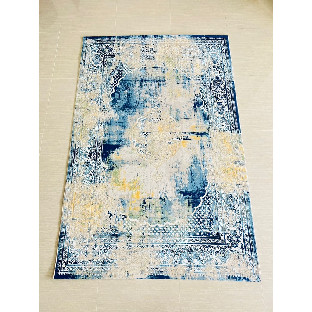 Karpet Turki Quadro Modern Minimalis