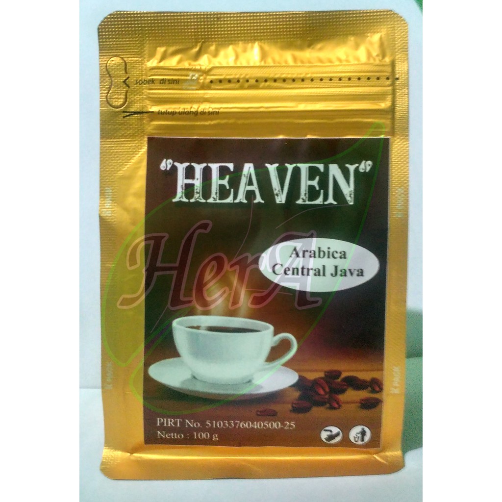 

Kopi Heaven 100gr. Kopi Bubuk. Kopi Arabica. Kopi Jawa Tengah