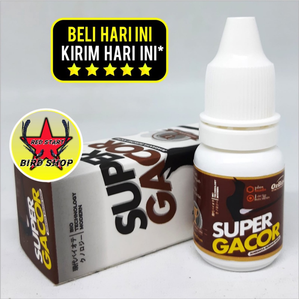 SUPER GACOR ORBIRD PENAMBAH POWER VITAMIN OBAT BURUNG MURAI KACER PLECI MACET BUNYI LESU