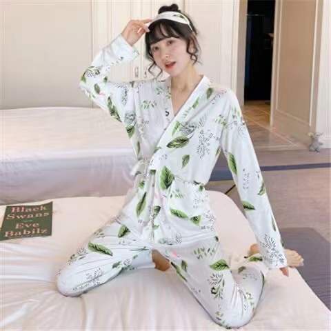 PIYAMA KIMONO SET PP LENGAN PANJANG CELANA PANJANG IMPOR