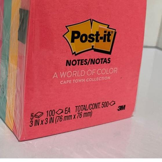 

™ Sticky Note Post it 3M 654 Warna 76 x 76mm (654PK) ❀