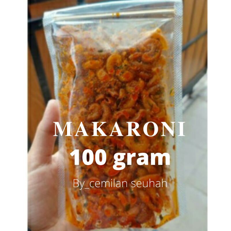 Makaroni pedas daun jeruk isi 100 gram