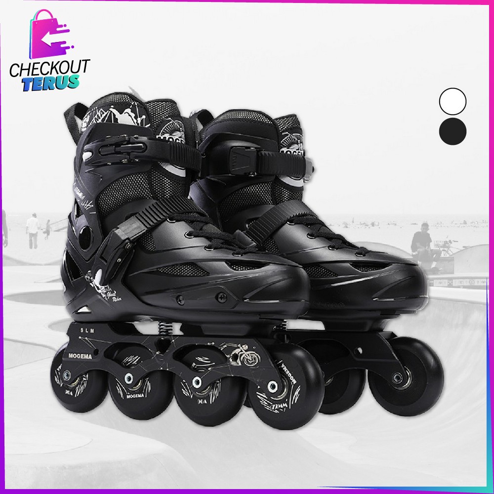 CT O10 Sepatu Roda Dewasa Power Roller Skate Sepatu Roda Pria dan Wanita Dewasa Inline Skate Dewasa