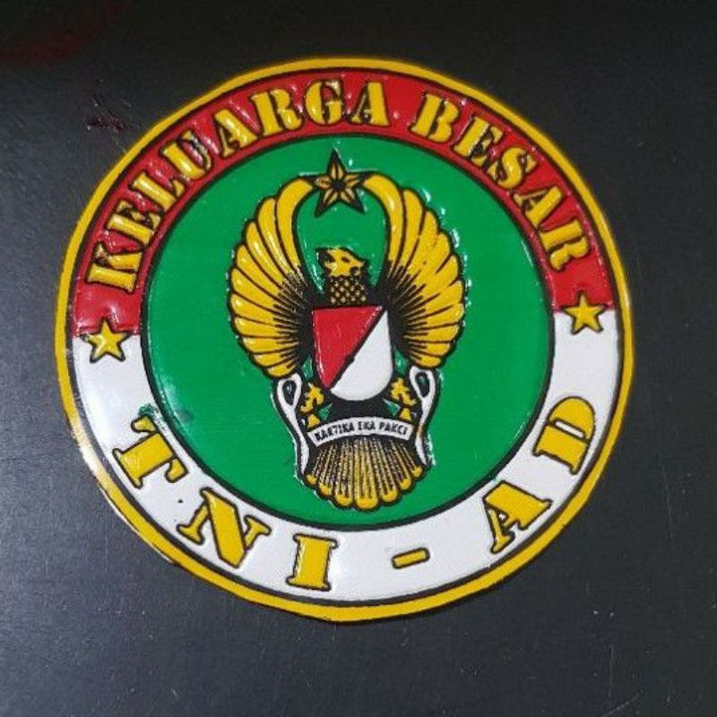 stiker logo TNI AD, stiker TNI AD, stiker eka paksi