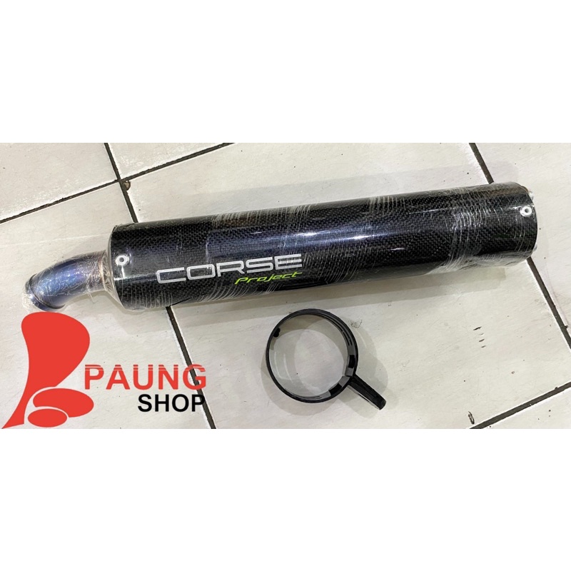 Silincer Knalpot Corse Project Carbon Ninja R RR RX King Satria 2 Tak ORIGINAL