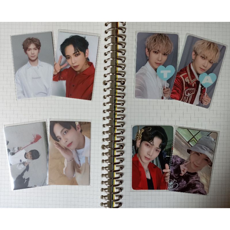 ATEEZ PHOTOCARD PC YEOSANG WOOYOUNG