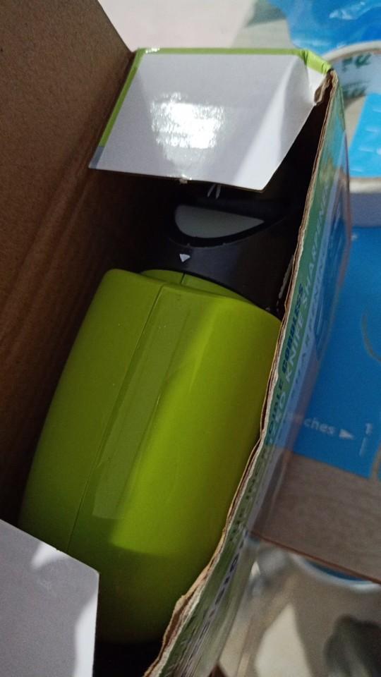 Swifty Sharp Peralatan Dapur Mesin Asahan Pengasah Pisau Gunting Otomatis Elektrik Knife Praktis Ori