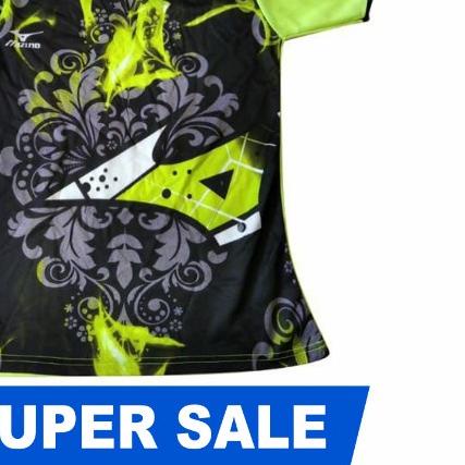 ♡ BAJU VOLLY ATASAN WANITA FULL PRINTING MIZUNO ➨