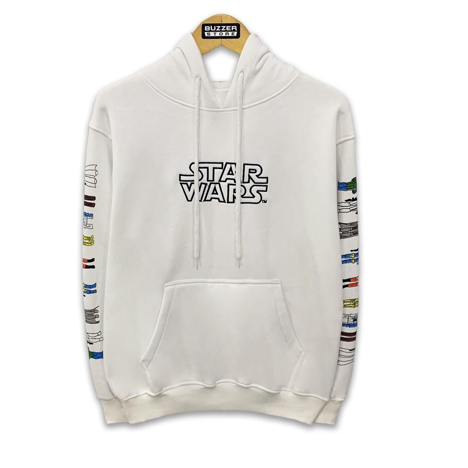 (SIAP KIRIM) Hoodie HnM Star Wars White