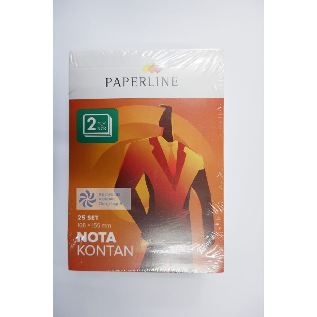 

Buku Nota K2 Bon Kontan Paperline Kecil 2 Rangkap NCR