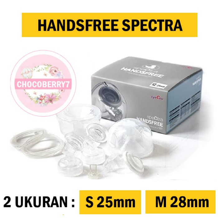 SPECTRA HANDSFREE Cup Breast Pump Accessories Aksesoris Pompa Asi S M