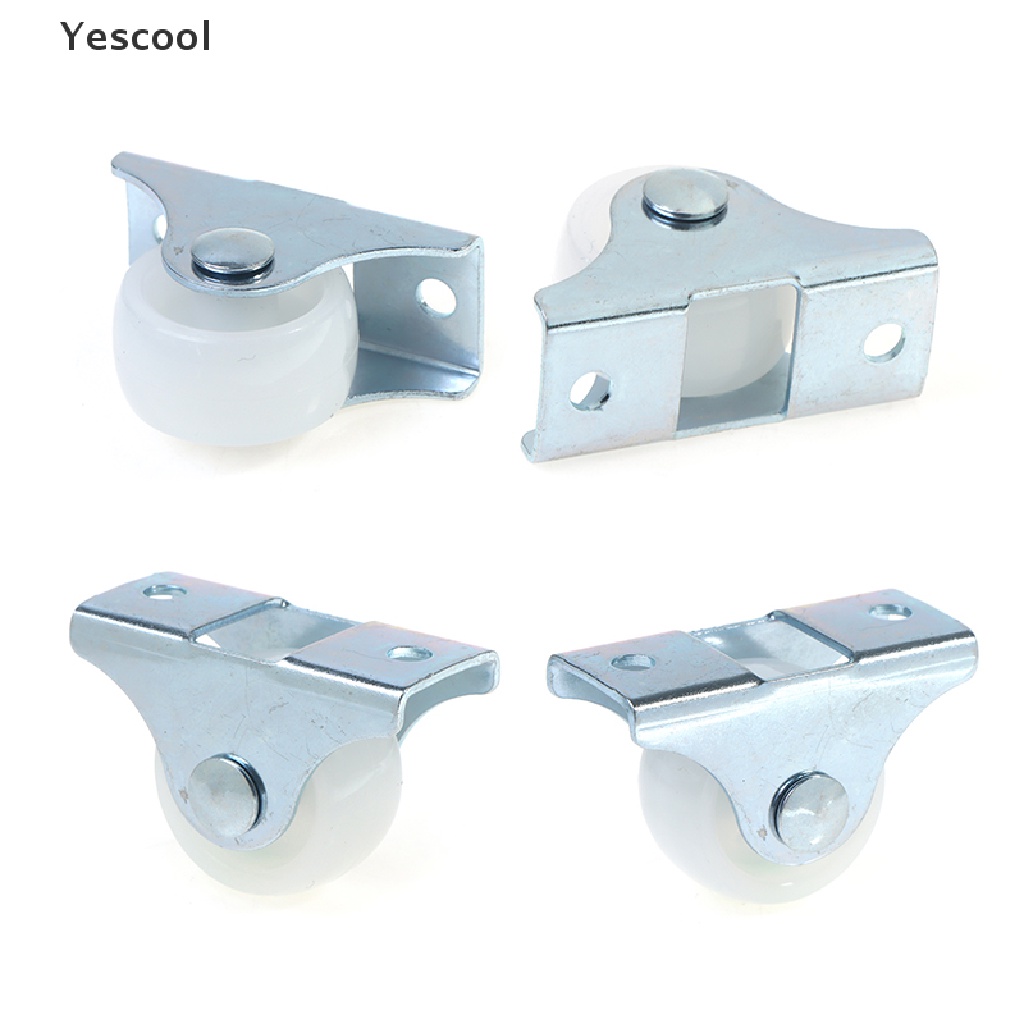 Yescool 4pcs Roda Lacilemari Bahan Plastik Ukuran 1 Inci
