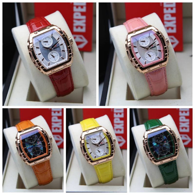 JAM EXPEDITION E 6782 WANITA ORIGINAL GARANSI RESMI/JAM EXPEDITION CEWEK E6782 ORIGINAL