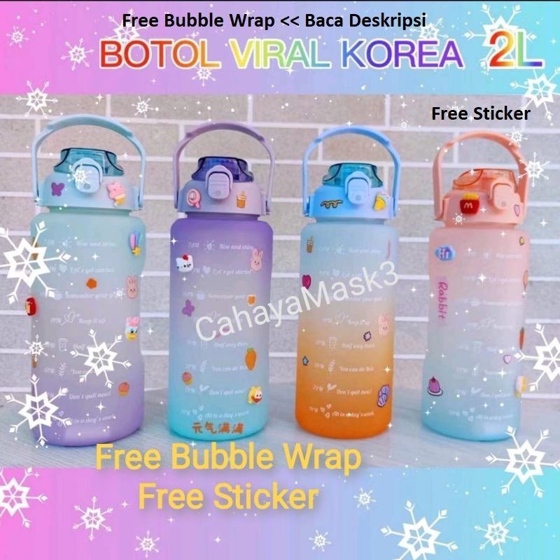 Botol Air Minum 2 Liter Viral