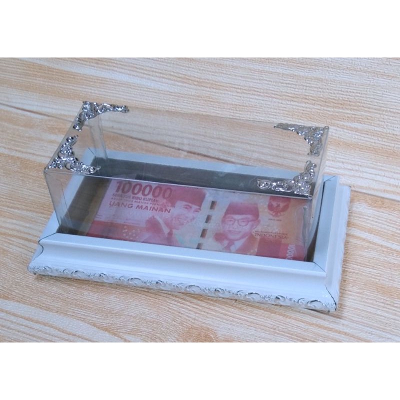 Kotak mahar uang fiber mika