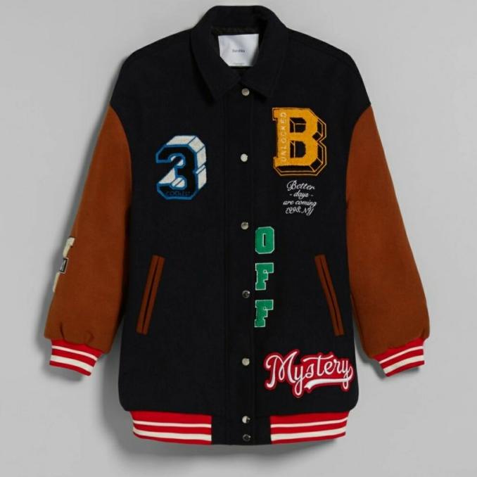 Bershka Varsity Coat
