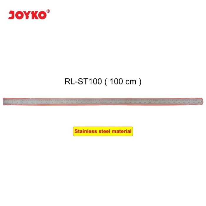 

Promo Joyko Ruler / Penggaris Besi Stainless Steel Rl-St50 100Cm Murah
