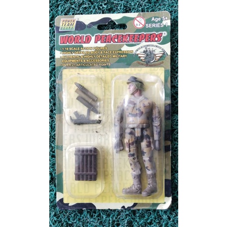 Action Figures World peacekeepers Scale 1:18 Loreng Gurun