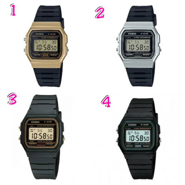 Jam Casio Vintage Original F-91WM