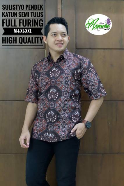 Kemeja Batik Semi Tulis Eksklusif SULISYTO