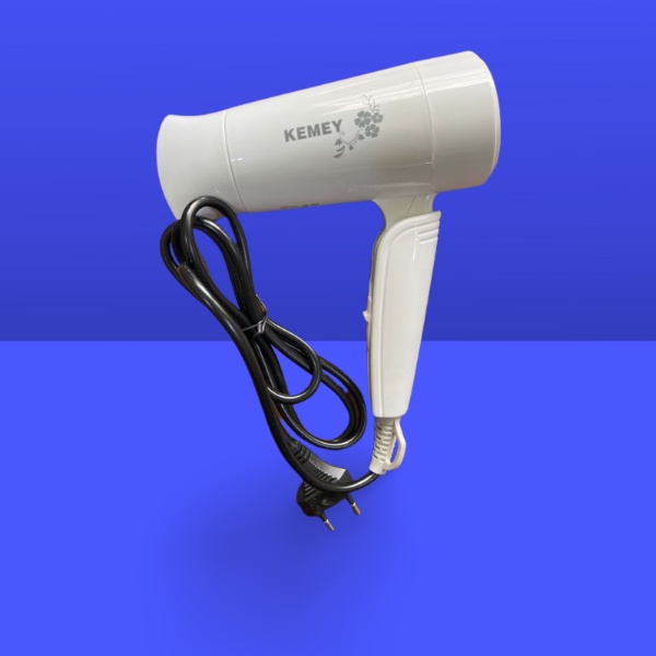 HAIR DRYER MINI LIPAT TRAVEL HAIRDRYER RAMBUT KEMEI KM-368 HOT &amp; COOL