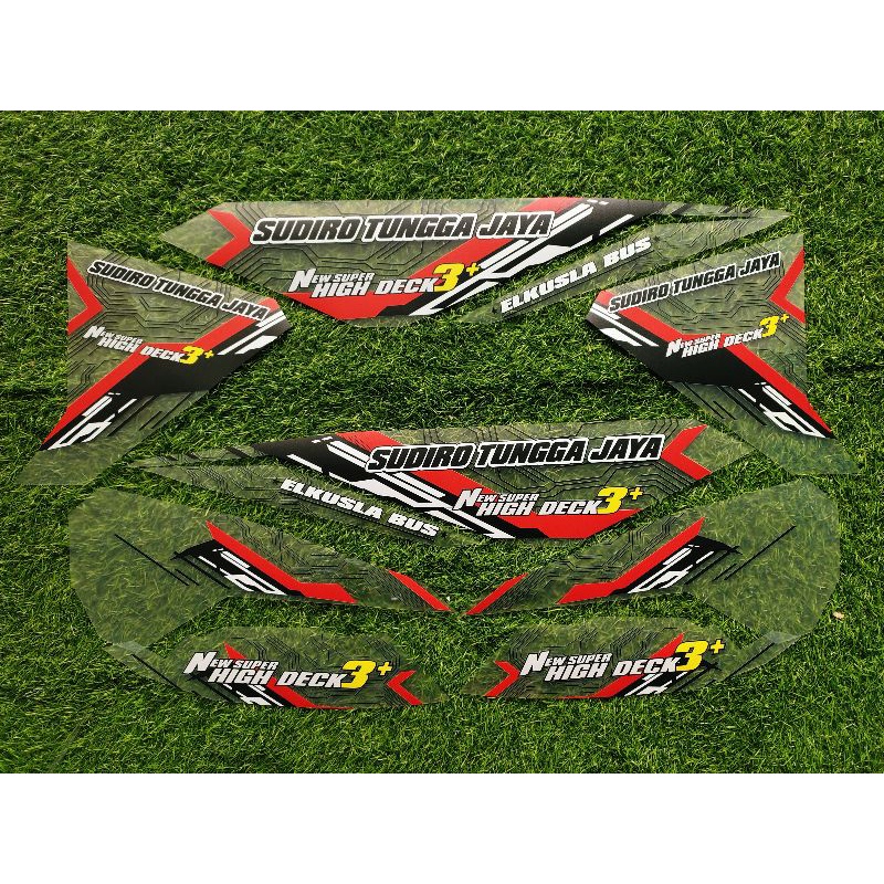 Striping Transparan Vario Led Old Livery Stj