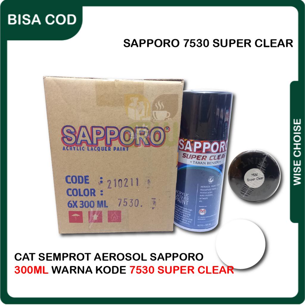 

Sapporo Super Clear Atau Gloss Doff Cat Semprot Pylox Saporo Paint