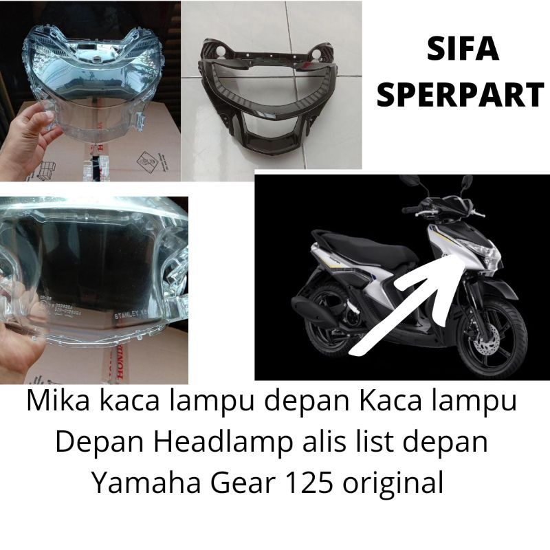 (Bisa Cod)100% Original dan Garansi Mika kaca lampu depan reflector Reflektor depan  kaca depan Head