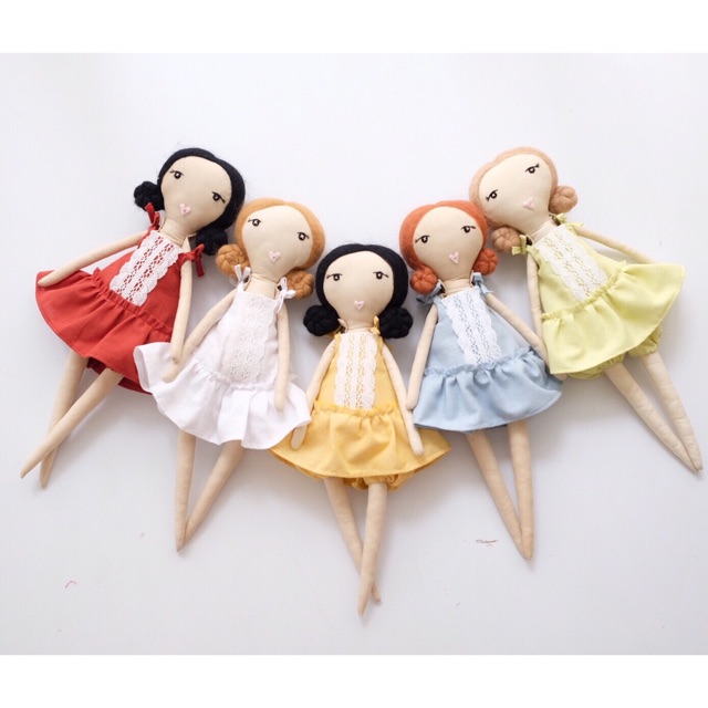 dolls with names embroidered