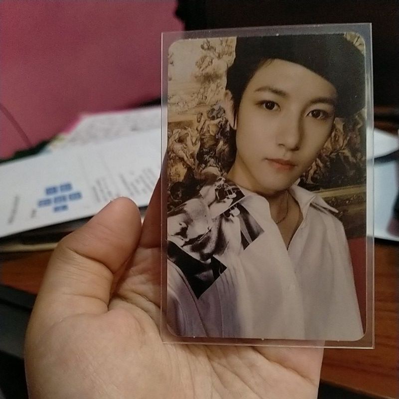 PC RENJUN WE BOOM, RENJUN PELUKIS, PHOTOCARD RENJUN DAD V1, PHOTOCARD RENJUN CHILLING VER