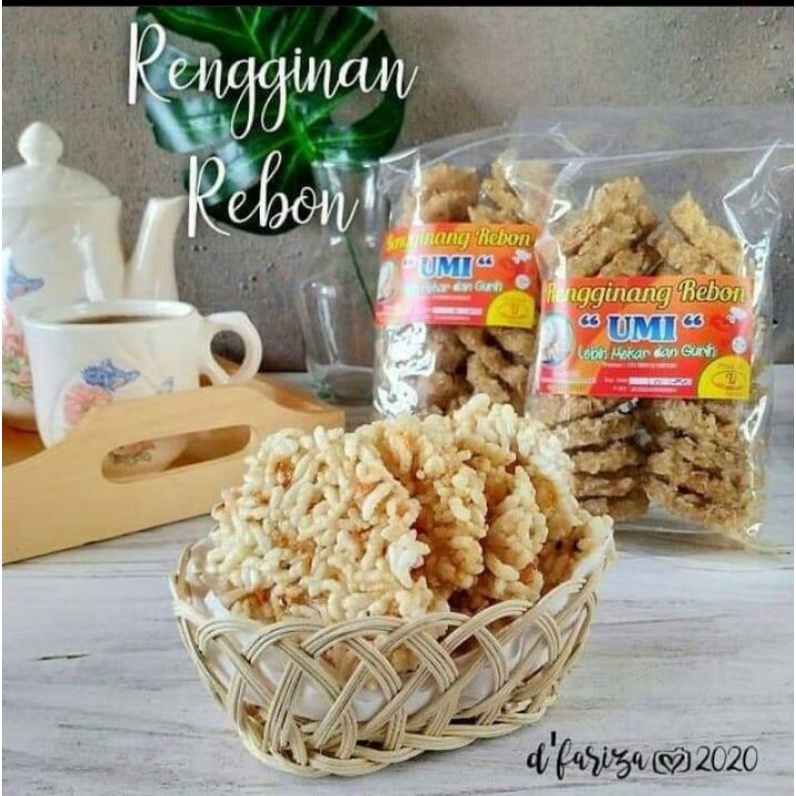 

Umi rengginang rebon