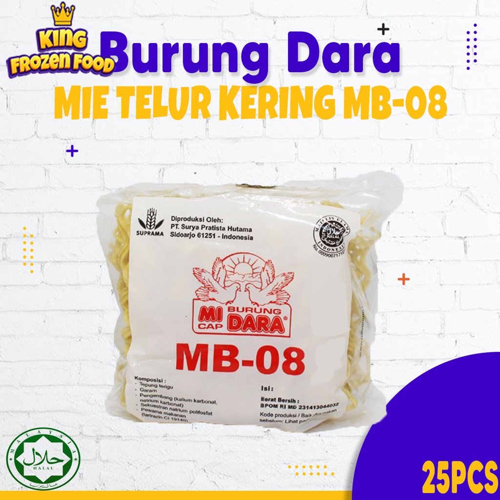 Mie Burung Dara Mb-08 Isi 25Pcs