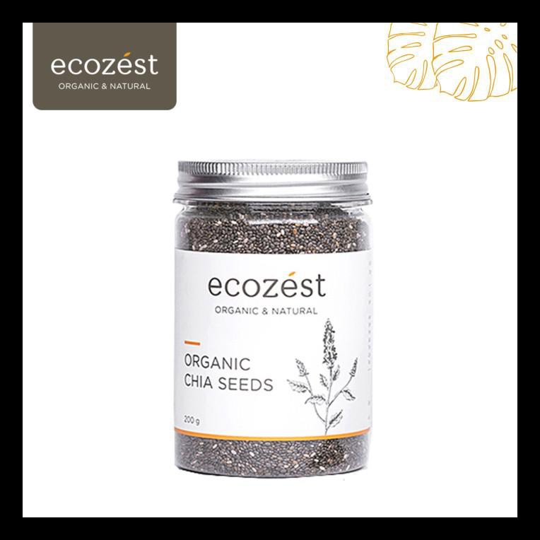 

PROMO! ECOZEST - ORGANIC CHIA SEEDS 200 G | BIJI CHIA ORGANIK MURAH