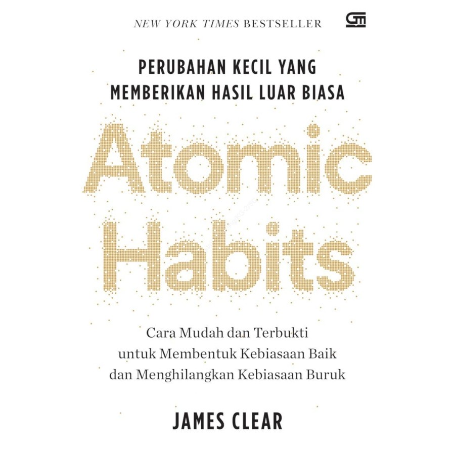 (Best Seller) Buku Atomic Habits by James Clear