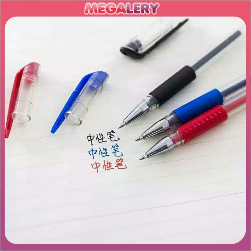 Pena Gel Mimi 0.5mm Pulpen Internasional Balpoin Per Pcs Murah