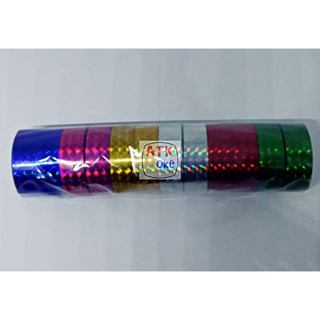 

AMG Solasi Hologram Tipis Kecil AA-97 1Set