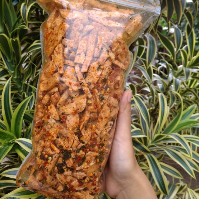 

BASRENG 500 gram Baso Goreng Pedas Daun Jeruk