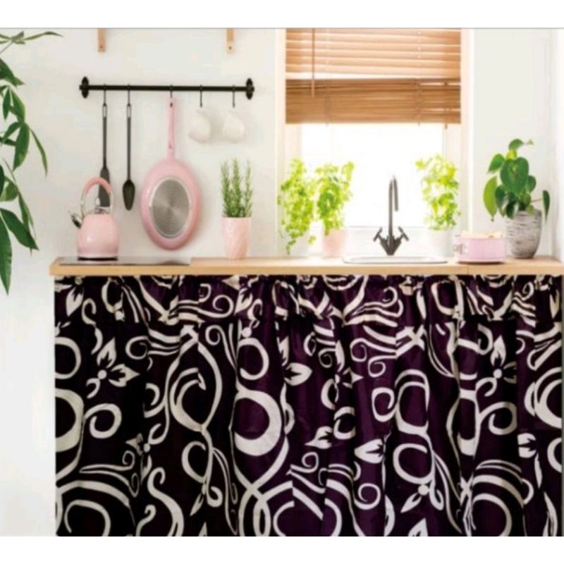 Gorden Kolong Dapur - Kangkung coklat