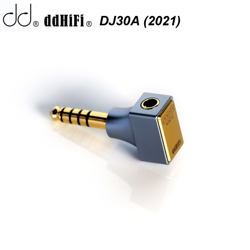 Ddhifi Adapter DJ30A (2021) 3.5 Female Ke 4.4mm Male Bahan Aluminum alloy