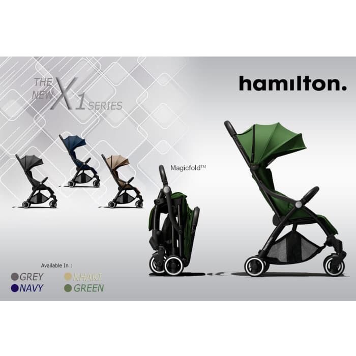 Hamilton R1 X1 Autofold Stroller Shopee Indonesia