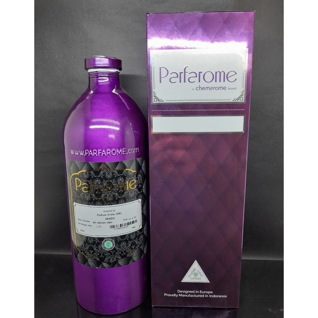 K3NZ0 DAUN / PARFUM D'ETE   2002 BY PARFAROME KEMASAN SEGEL 1 KG .STIKER HITAM ORIGINAL .PREMIUM