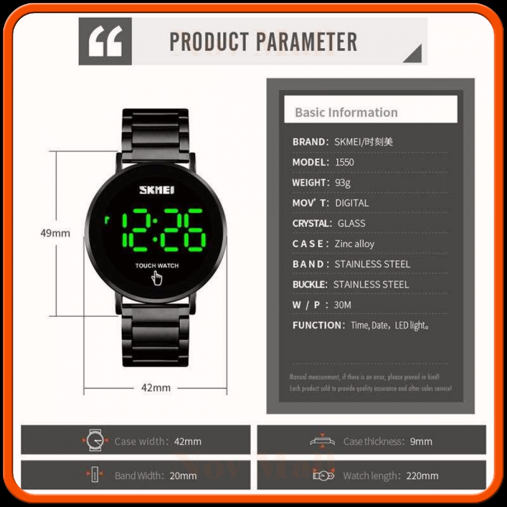 SKMEI Jam Tangan Digital Pria - 1550