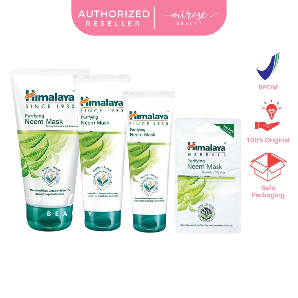 Himalaya Purifying Neem Mask Sachet, 50ml, 100ml, 150ml