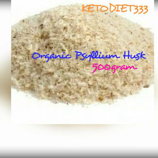 ORGANIC PSYLLUM HUSK 250GR AMAN UNTUK KETO DIET