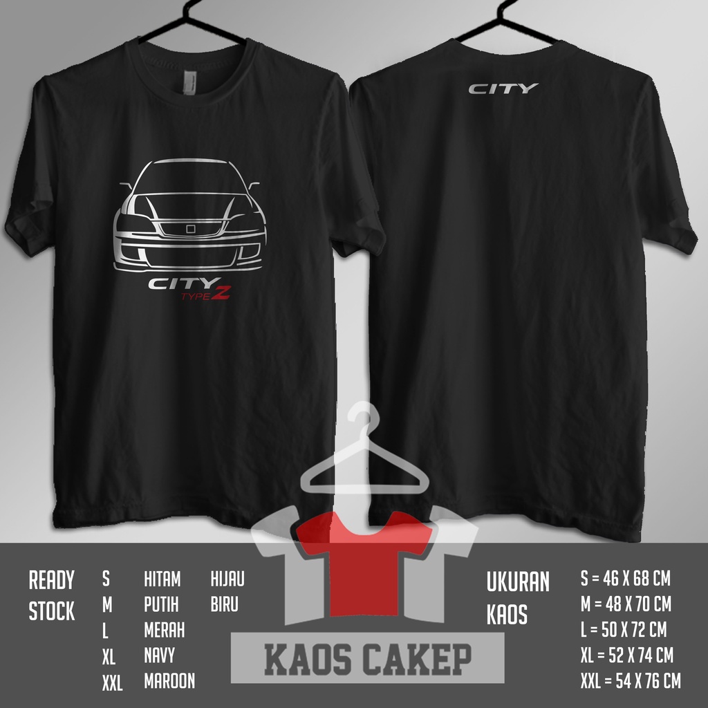 Kaos Baju Honda City Type Z Kaos Otomotif