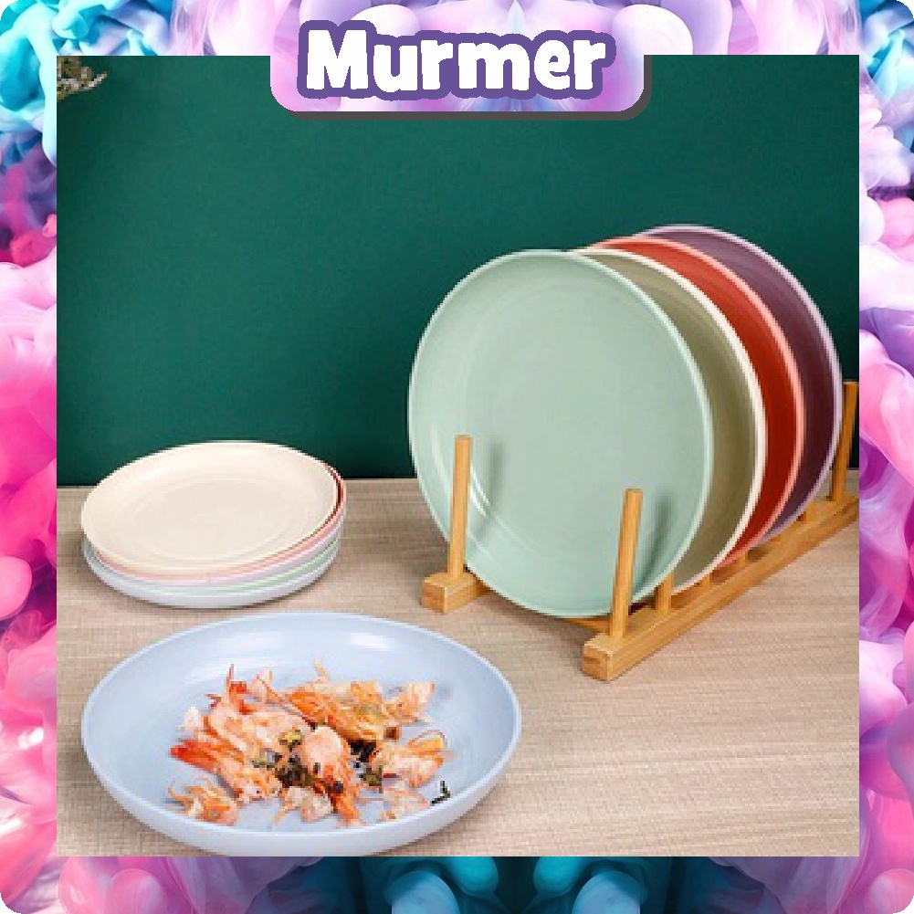 Murmerofficial R655 Piring Makan Saji | 20 dan 25 cm Round Plate Piring Saji | Foodgrade | Ramah Lingkungan | Biodegradable