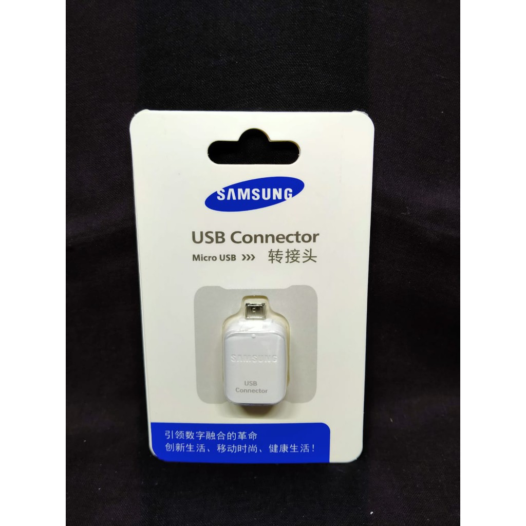 Samsung OTG Adapter USB Type-A To USB Micro OTG Adapter Samsung S7J5 J2 Prime J8 J6 J4 Original 100%