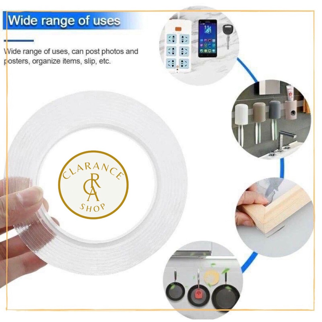 

[ CRA ] DOUBLE TAPE 1 MM 1METER