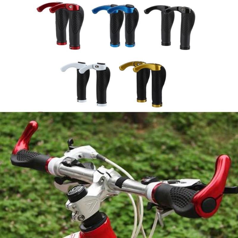 Handgrip sepeda mtb model tanduk 2pcs handlock